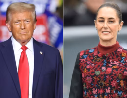 Cluadia Sheibaum Donald Trump