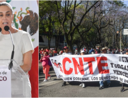 La respuesta ante las exigencias de la CNTE se han dado en un marco institucional y de disposición al diálogo.