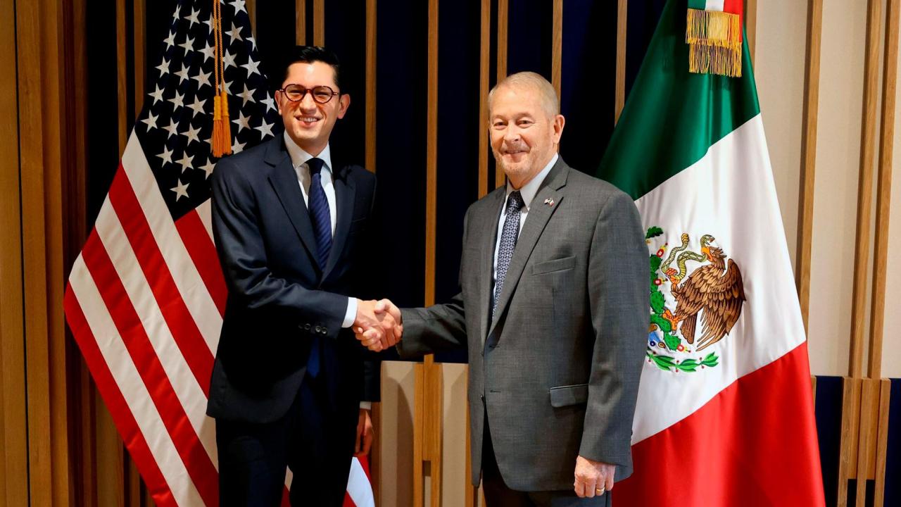 Este viernes 12 de junio se instaló el Grupo Bilateral de Implementación (GBI) entre México y Estados Unidos.