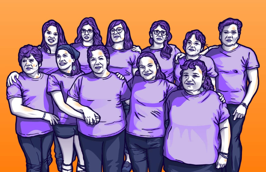 Mujeres de Atenco. 