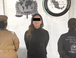 Gilda Lozoya, hermana de Emilio Lozoya, fue detenida y puesta a disposición de la autoridad judicial federal.