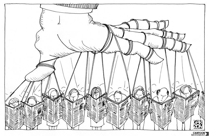 Caricatura de Alfredo Garzón