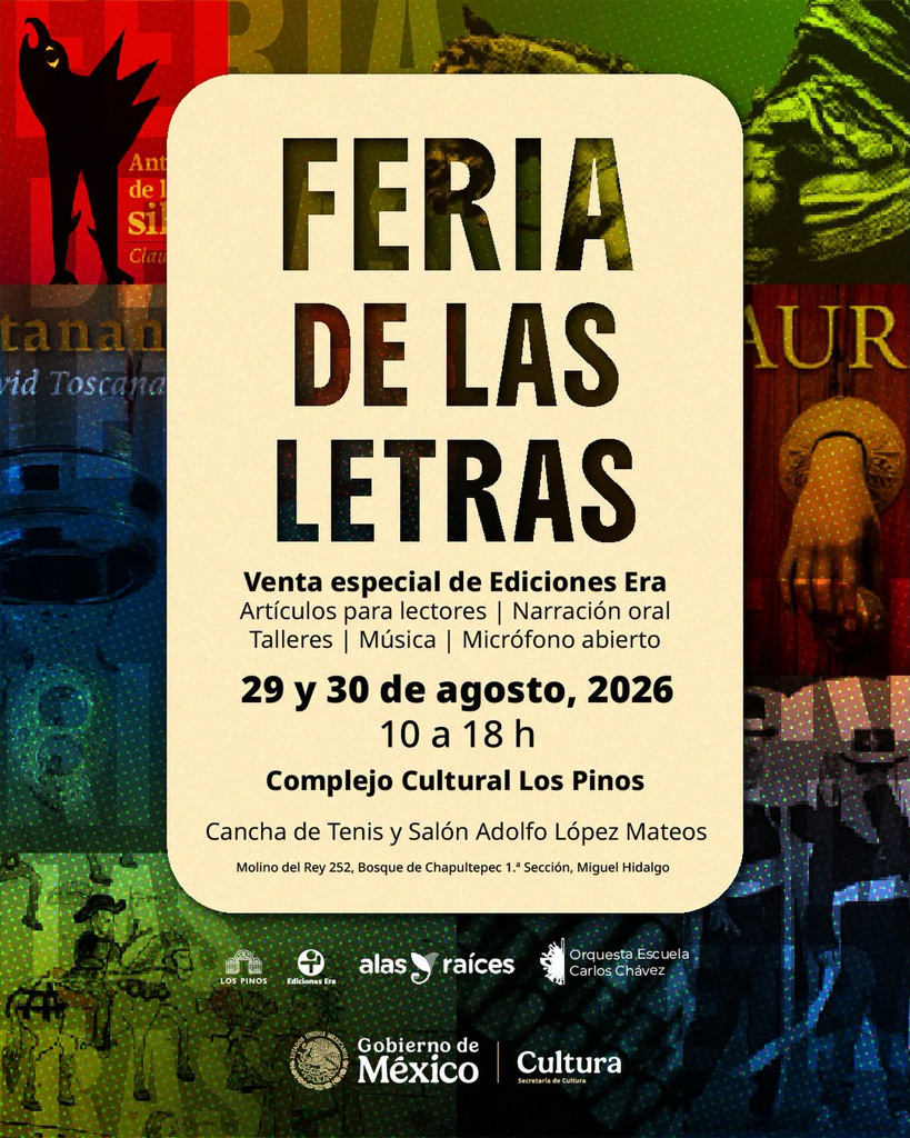 La Feria de las Letras en Los Pinos.