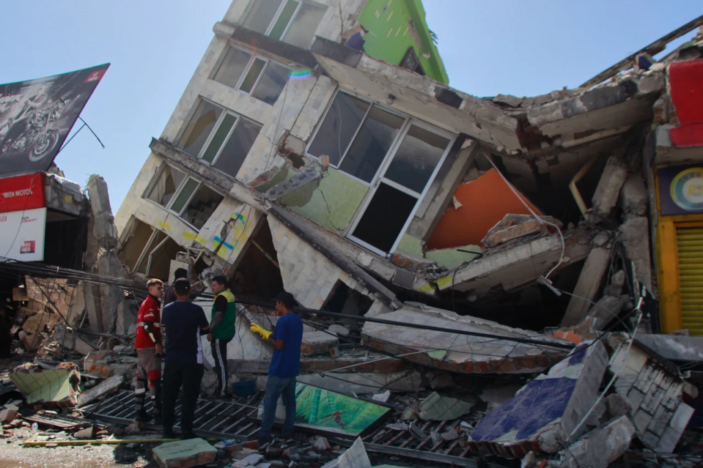 Sismo en Colombia. 